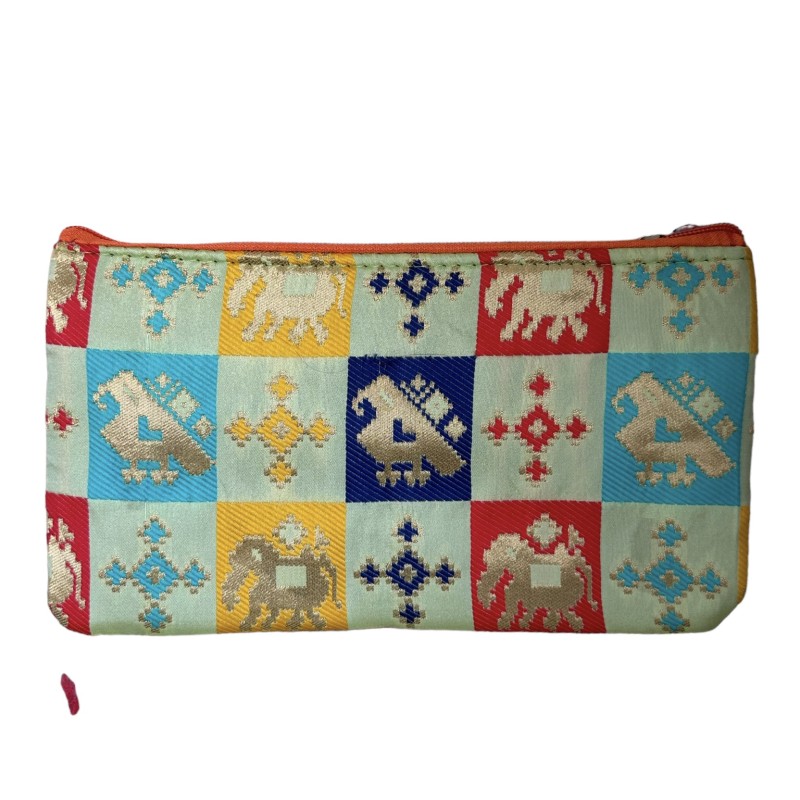 Pochette coton ethnique