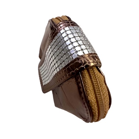 Porte-monnaie zip femme skai