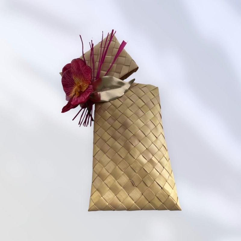 Emballage eco friendly palm leaf natural