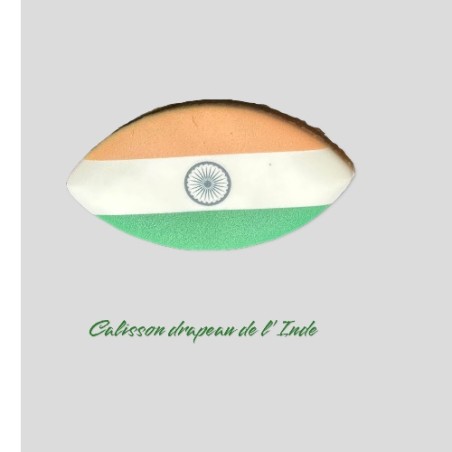 Valise et calissons couleur  Inde