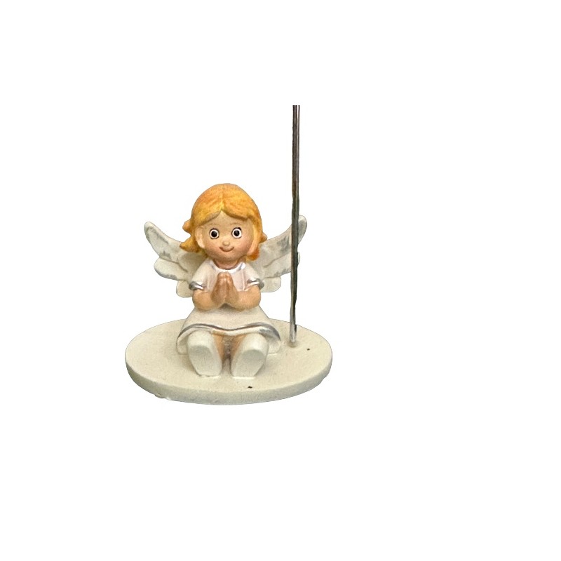 Porte photo ange assis par quatre