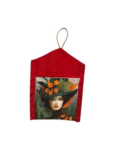 Pochette retro rouge