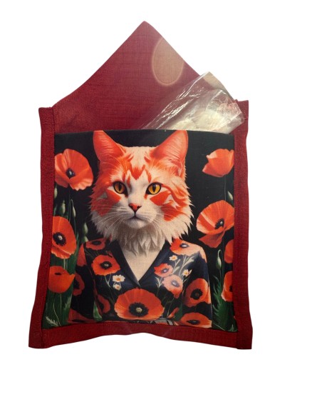 Pochette rétro réutilisable pour gourmandises