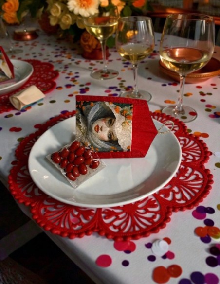 Pochette rétro réutilisable pour gourmandises