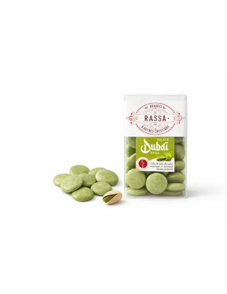 Palets chocolats Dubai Style