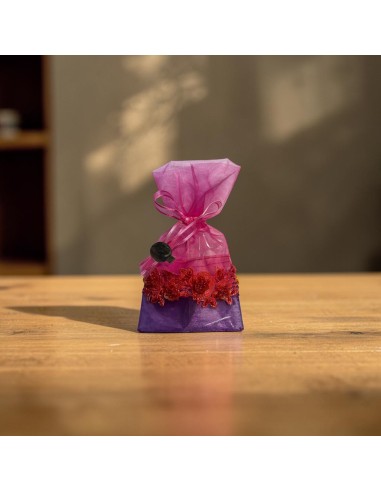 Pochon Dragées Fuchsia & Violet mariage