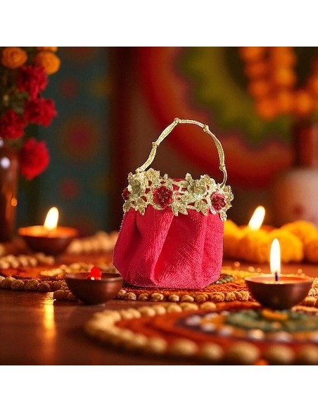 Fête Indienne Diwali Diya en Tissu | Rassa Dragées