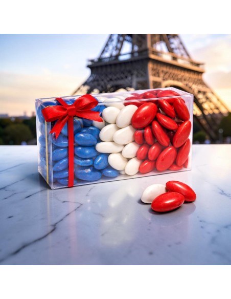 Pochon Dragées Prestige Bleu Blanc Rouge 🇫🇷