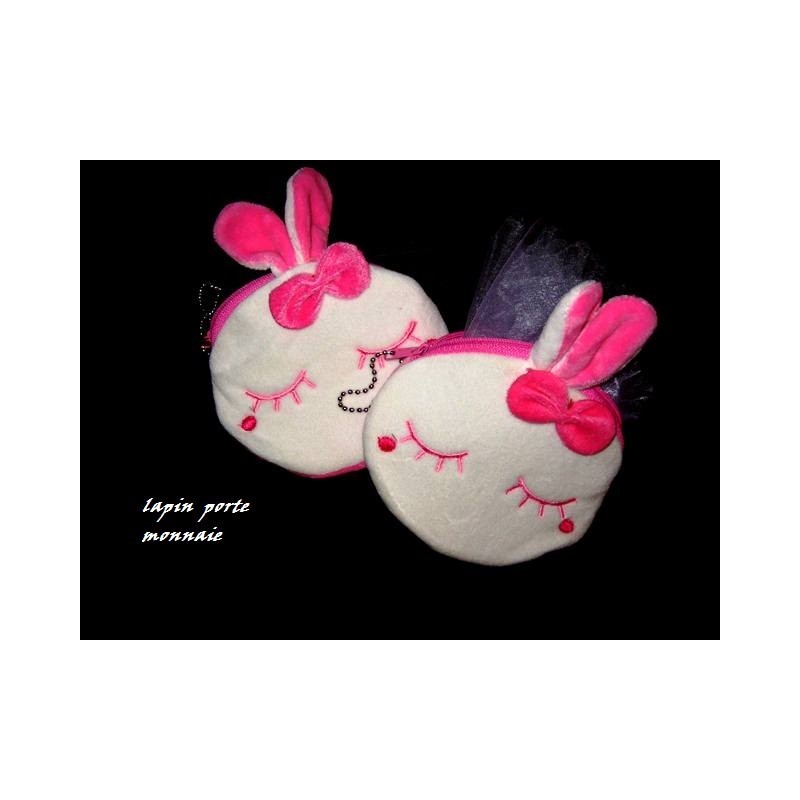 Lapin porte monnaie