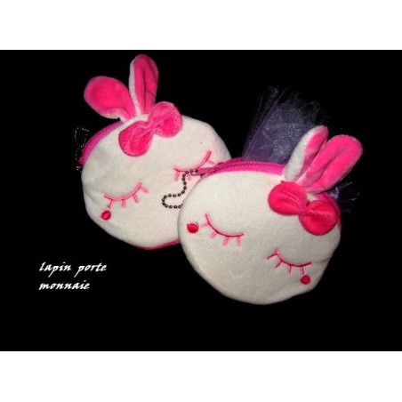 Lapin porte monnaie