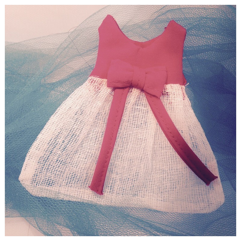 Robe tarlatane dragees 