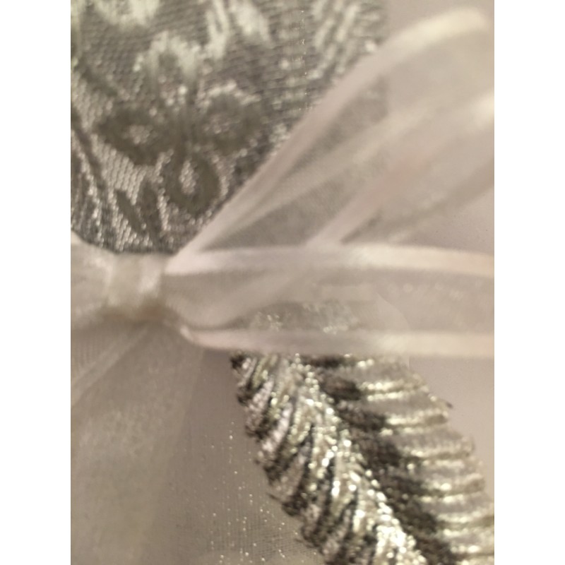 Blanc argenté pochon original