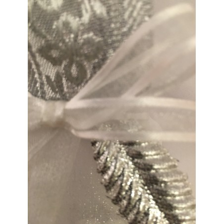 Blanc argenté pochon original