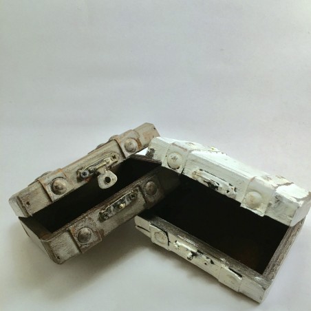 Coffret valises vintage boite mariage