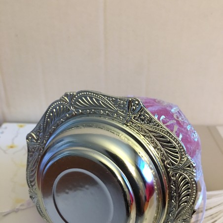 Ballotin tissu fond metal