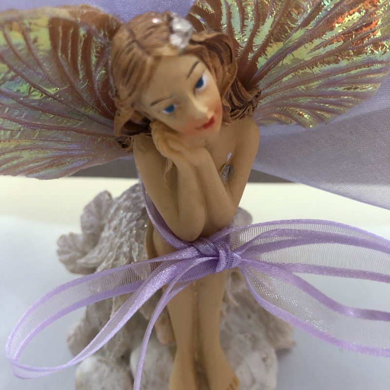 Elfe  blanc en résine