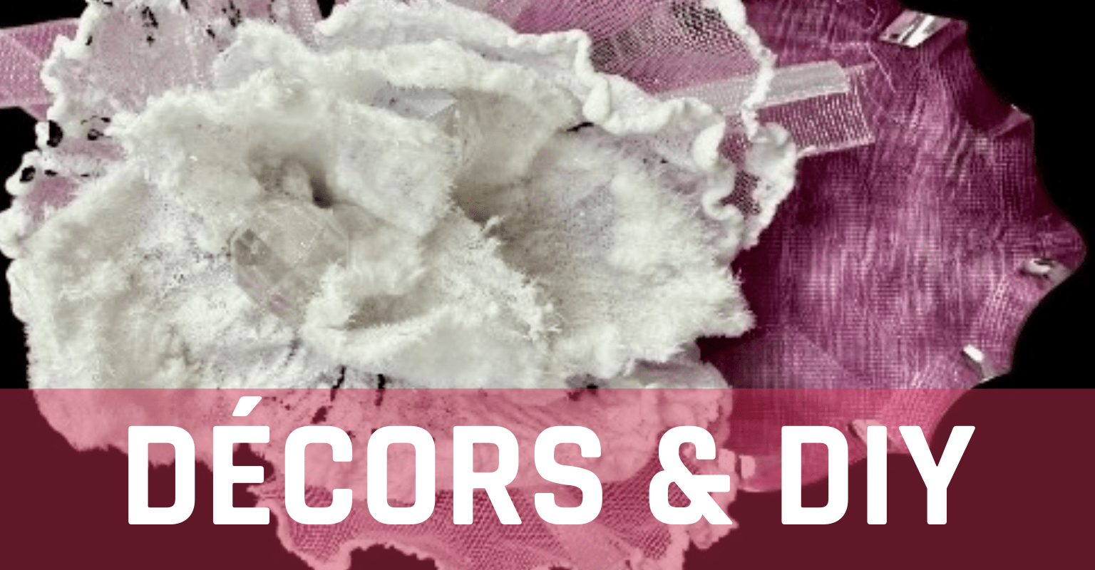 Décorations de table, boîtes à dragées et détails personnalisés