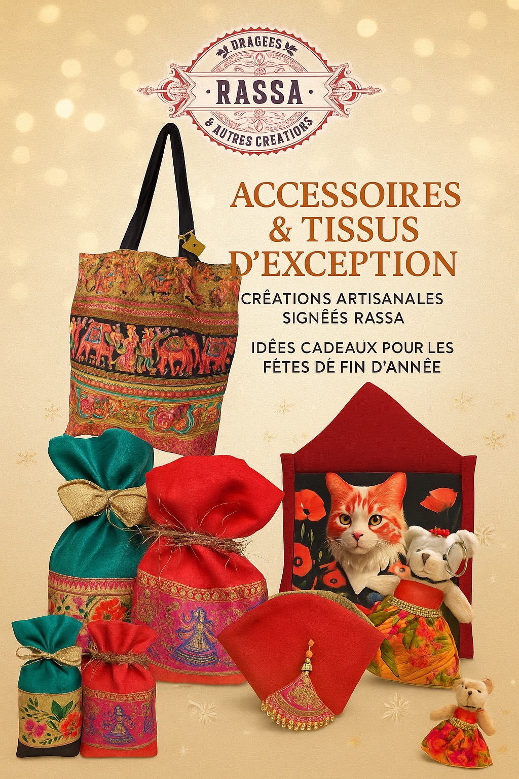 Atelier Rassa Dragées – création artisanale de boîtes et contenants personnalisés